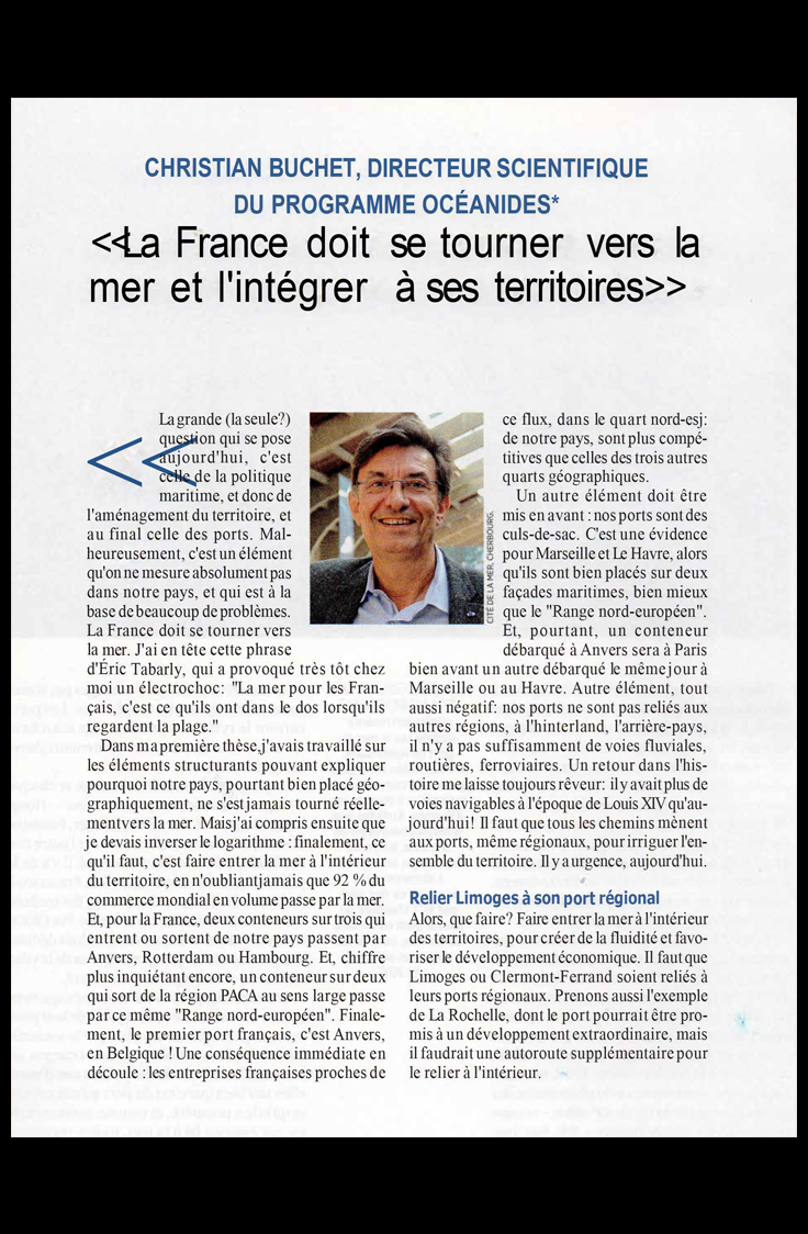 Nous vivons l'avènement de l'océan mondial